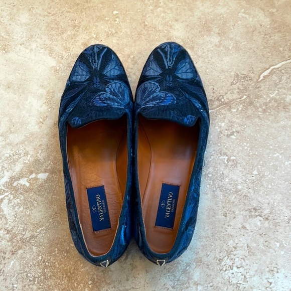 🪄🦄RARE🪄🦄 Butterfly Valentino Garavani loafers - Picture 6 of 15
